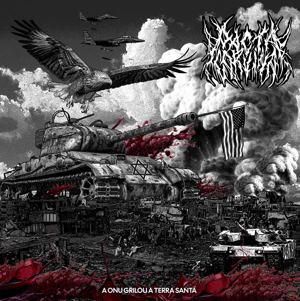 Single: Pacta Corvina – “A ONU Grilou a Terra Santa” (Single, 2025) | Black/death