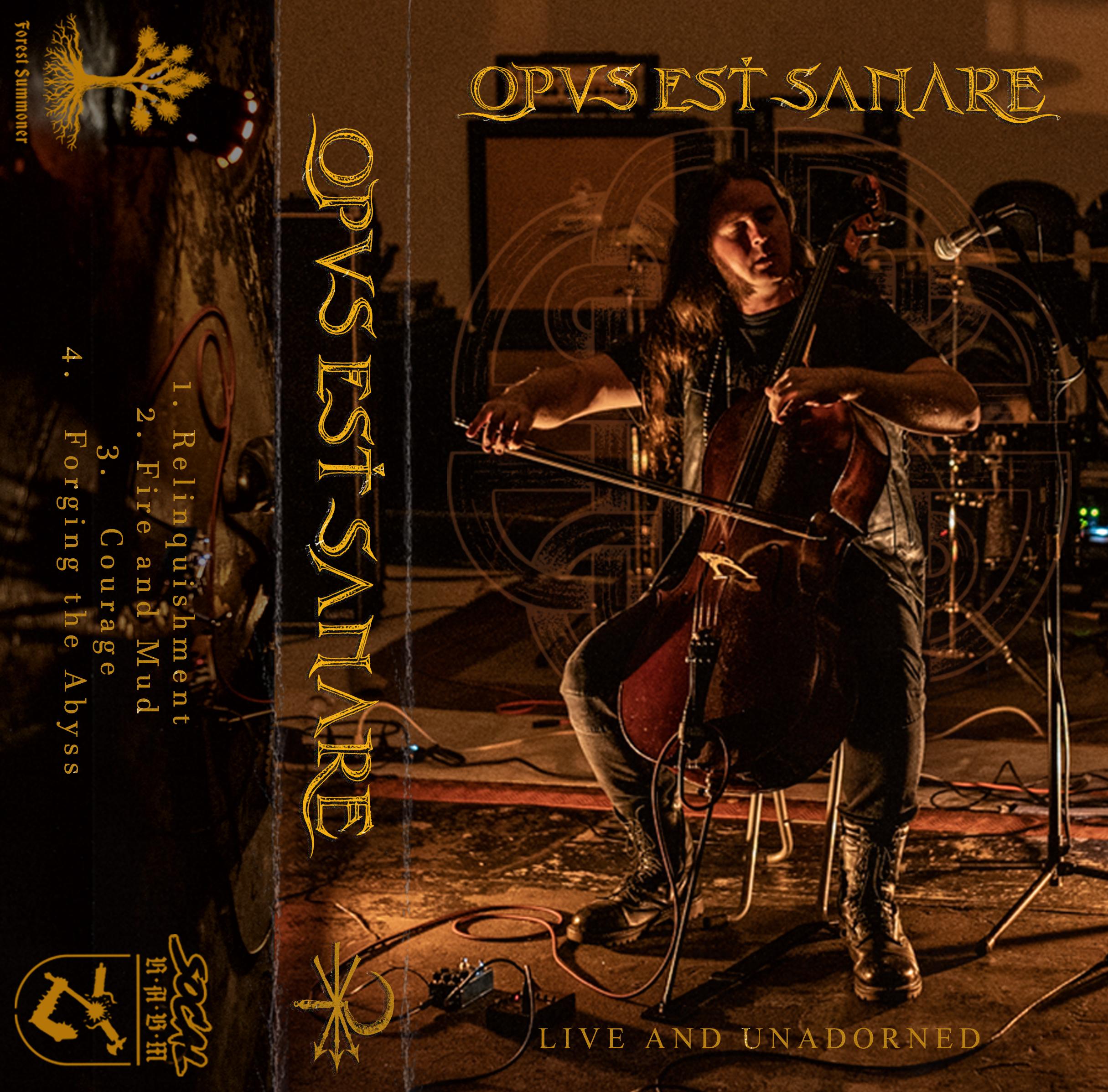 Review: Opus Est Sanare – ‘Live and Unadorned’ (Live EP, 2025) | Instrumental