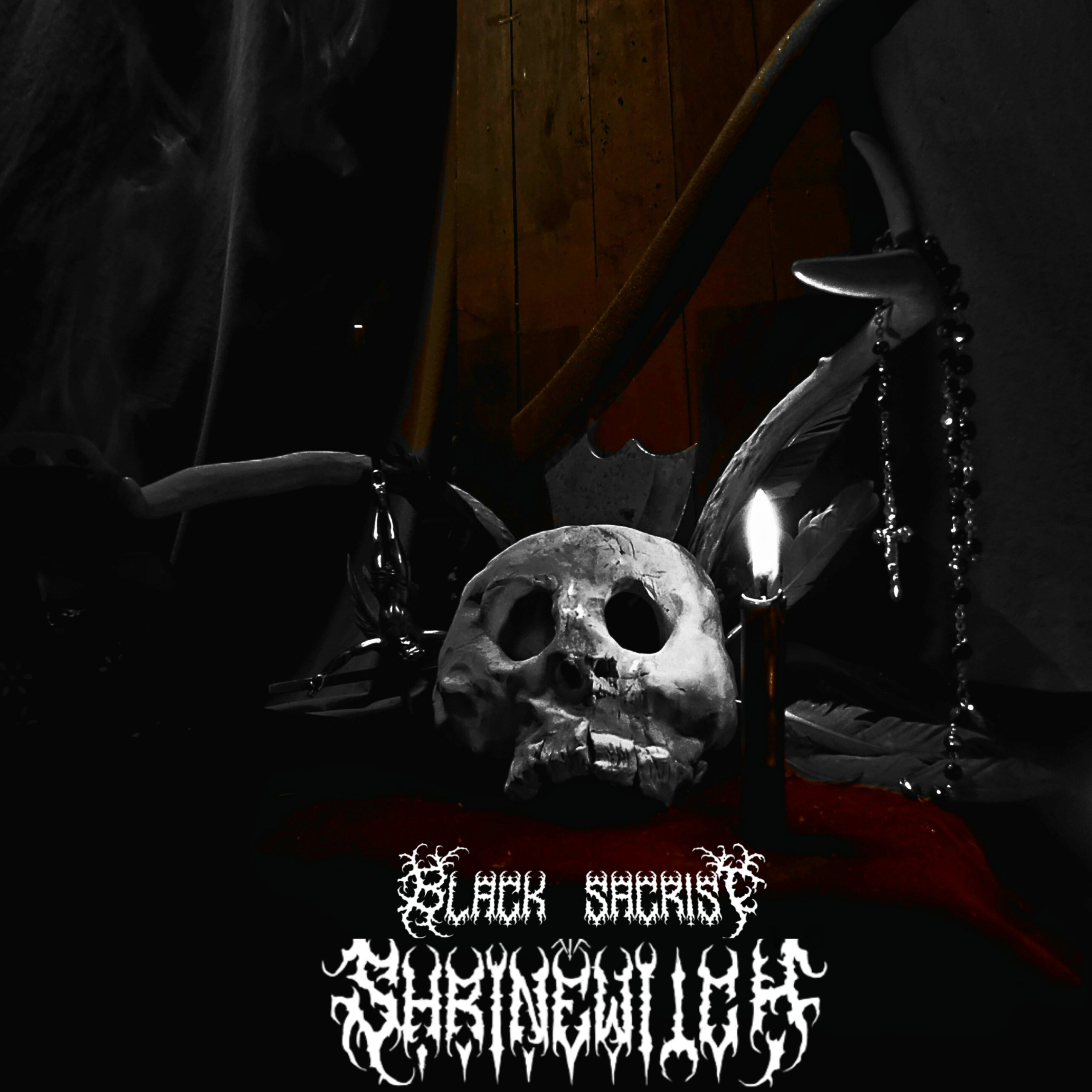 Review: Shrinewitch – Black Sacrist (Full album, 2025) | Raw black/doom, acoustic BM